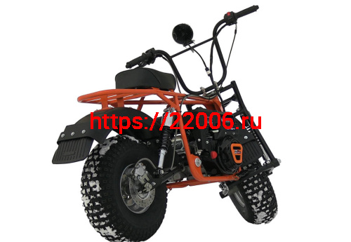 Мотоцикл СКАУТ САФАРИ 3L- 8Е+  BIGFOOT (ФАРА, ЭЛ.СТ. перед. и задн. подв., 8,0 л.с., РЕДУКТОР) фото 4