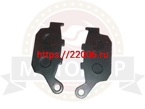 Колодки тормозные дисковые перед. CG125 тип 1 фото 2