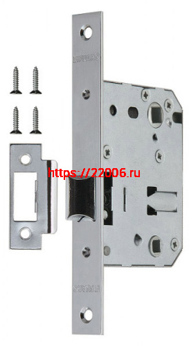 Защелка Fuaro (Фуаро) врезная METF72-50 (F72-50) CP хром