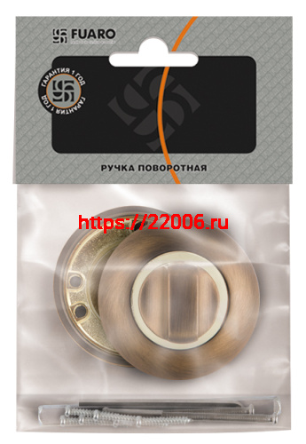 Ручка Fuaro (Фуаро) поворотная BK6 RM AC-9 фото 2