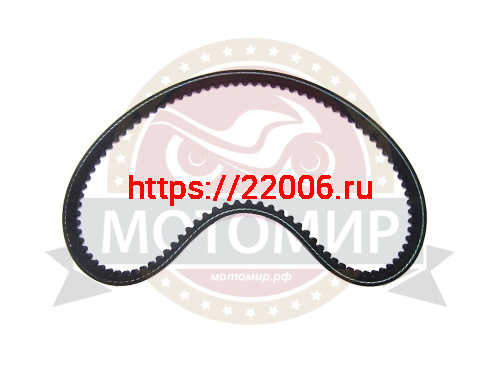 Ремень вентилятора AVX 10х613 La зубчатый Рысь