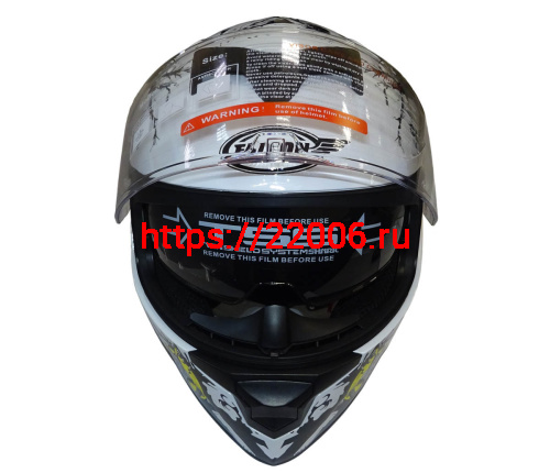 Шлем интеграл FALCON F702, размер XL, с очками, (уп. 6 шт.) фото 5