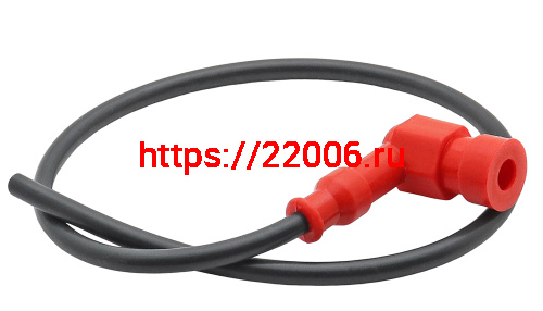 Колпачок в/в с проводом СИЛИКОН L = 52см.(Рысь, Тайга) фото 2