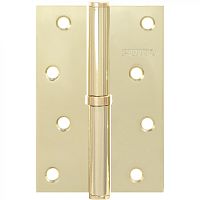 Петля Punto (Пунто) съемная IN4100SR SB правая (113-4 100х70х2.5) мат.золото