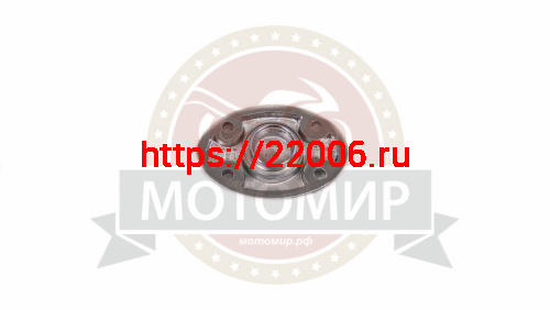 Крышка крышки картера СG125 левой овальная 4 отв. фото 2