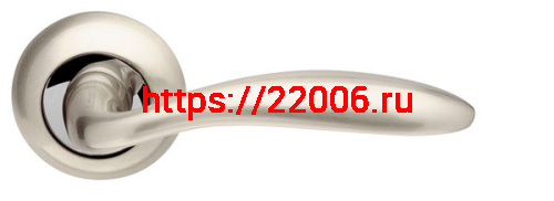 Ручка Armadillo (Армадилло) раздельная R.LD54.Virgo (Virgo LD57) SN/CP-3 матовый никель/хром