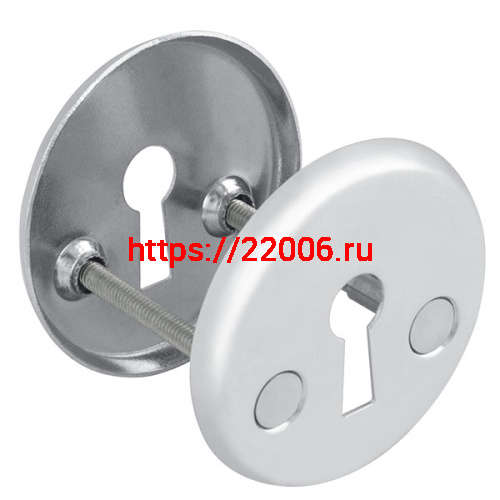 Декоративная Fuaro (Фуаро) накладка ESC-S-001-CP на сувальдный замок (хром)