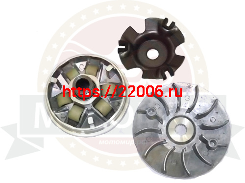 Вариатор передний 4х такт GY6-125/150 152QMI,157QMJ,ATV150
