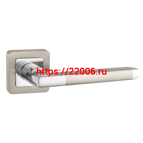 Ручка Punto (Пунто) раздельная K.QR52.PLUTON (PLUTON QR) SN/CP-3 матовый никель/хром