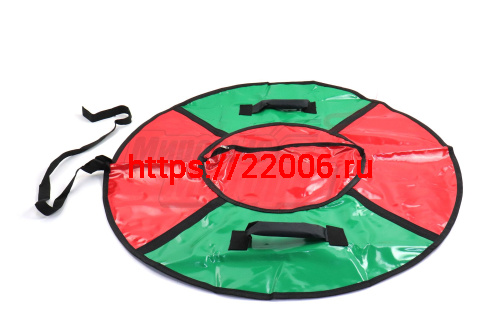 Тюбинг 93см "Ватрушка" СТАНДАРТ-ТЕНТ с мягкими ручками СВ-ПЛ-09