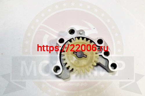 Насос масляный Bullet 150 HQ150 в сборе с шестерней (2001E000, E04B017) (НАБОР)