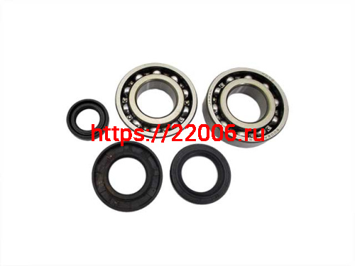 Подшипники коленвала 25*52*13 Suzuki KOSO (2шт) + сальники (2шт 17*27*6+25*37*6+24*43*6)