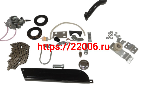 Двигатель веломотор BW 85 (КОМПЛЕКТ для установки) фото 4