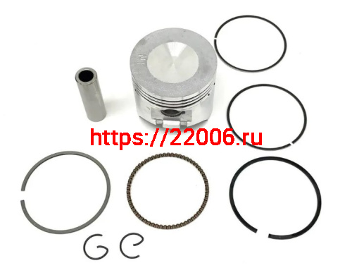 Поршень в сборе  двигателя 154FMI TTR125 54 мм p-13