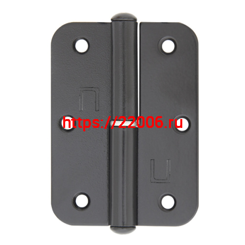 Петля veles (ВЕЛЕС) накладная ПН1-85 черная, правая ПОДВЕС