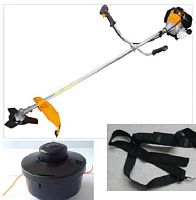 Триммер бензиновый ТАЙГА БТ-043 (43см3 2,1л.с. до 8500об/мин) неразъемная штанга 26мм