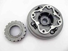 Сцепление в сборе 153FMI/154FMI/1P56FMJ (эл.стартер) 3 диска