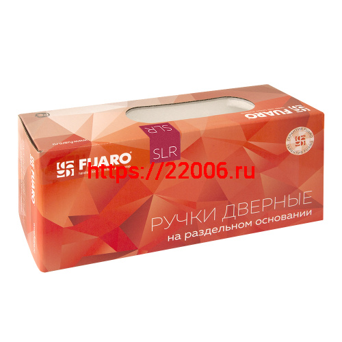 Ручка Fuaro (Фуаро) раздельная R.SLR52.PRIDE CP-8 хром фото 3
