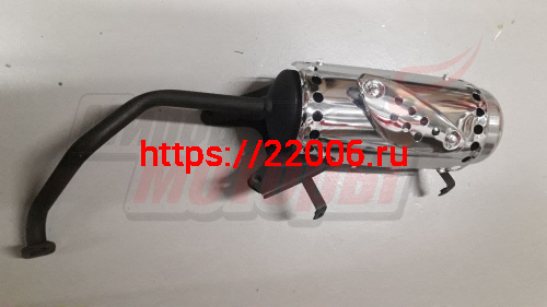 Глушитель 4х так. GY6-125