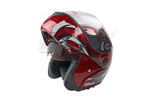 Шлем модуляр CONCORD FL-103 красный "S,M,L,XL,XXL"