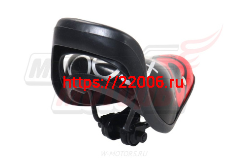 Седло вело детское 16" с ручкой, с клепками фото 2