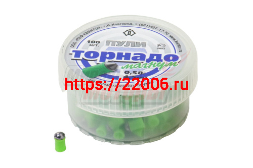 Пуля пневматическая 4,5 мм Торнадо-Магнум 0,58 гр. (100 шт.)
