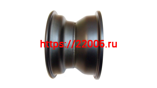 Диск SCOUT для ATV  7", 7"х 4,5" (3х78) ЦО 54мм, ET 0, черный, штампованный фото 2