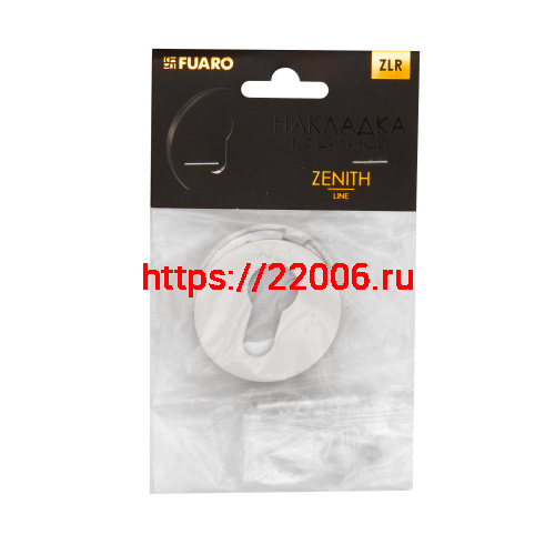 Накладка Fuaro (Фуаро) на цилиндр ET.R.ZLR52 SSC-16 сатинированный хром фото 2