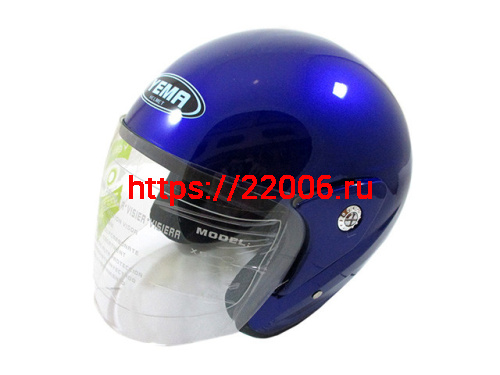 Мотошлем YM-612 синий (L)