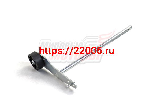 Натяжитель ремня привода шнеков KCM21 (2016 г.в.), KCM24 (2015,2016 г.в.) (с роликом)(KCM24-02C-14+KC55-02-21)