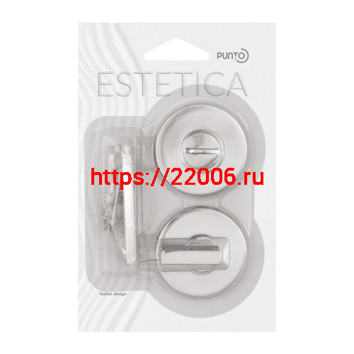 Ручка Punto (Пунто) поворотная BK6.R.EST.R52.JOY SN-3 матовый никель фото 2