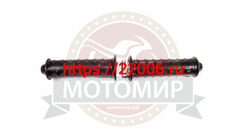 Ручка руля левая (резиновая) + правая (газа) в сборе SIGMA SPORT/SIGMA