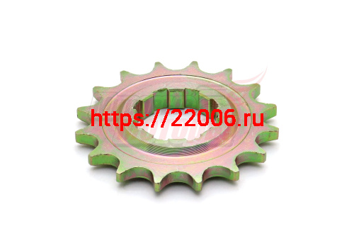 Звезда ведущая 16z Иж (оцинкованная, желтая)