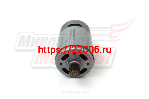 Двигатель (№010191с1) Интерскол на акк.шуруповерт 18v BOSCH с ответной шестернёй фото 2