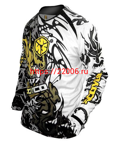 Футболка для мотокросса (Джерси) T117 черная (XL) Scoyco Футболка для мотокросса (Джерси) T117 черная (XL) Scoyco