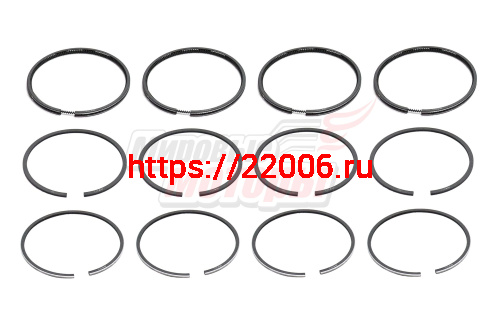 Кольца поршневые комплект d=92.5 Волга ЗМЗ 402-406 BUZULUK Euro 2 (4061000100АР)