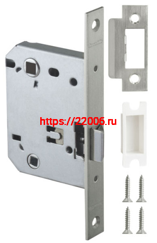 Защелка Armadillo (Армадилло) врезная LH 720-50 SN-3 Мат. никель BOX на 70мм /прям/