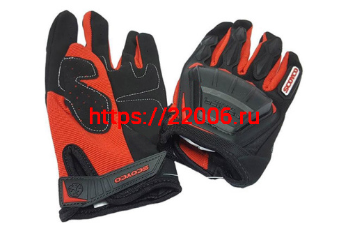 Перчатки Scoyco MC08 (L) красные Перчатки Scoyco MC08 (L) красные