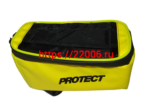 Сумка Вело на раму, р-р 19х11х10 см., цвет черный, PROTECT фото 2