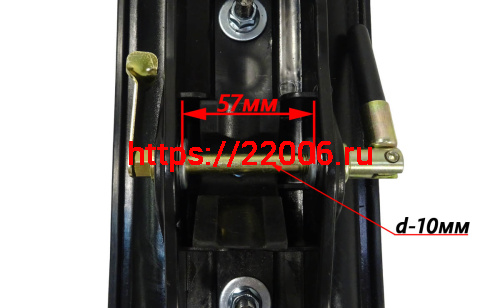 Лыжа DINGO T125, DINGO T150, Мухтар -15, в сборе  для торговли фото 3