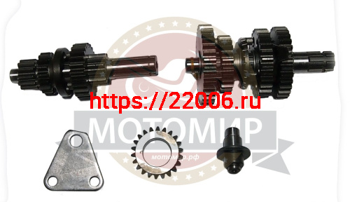 Коробка в сборе 1P56 FMJ-2 (3 вперед+1 задняя) (Е13-15,16,25,26)