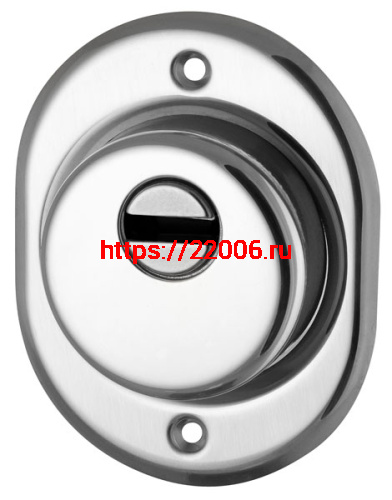 Броненакладка Armadillo (Армадилло) на ЦМ/сквозн. крепл. (от вырывания, 25 мм) ET/ATC-Protector 2-25CP-8 Хром