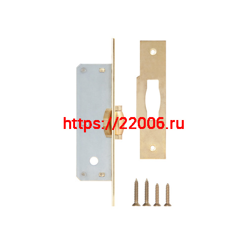 Защелка Kale kilit (Кале килит) врезная ролик 155/B (35 mm) (латунь) фото 2