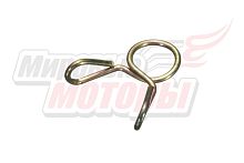 Хомут шланга пружинный, проволочный, одновитковый, диаметр 8 мм