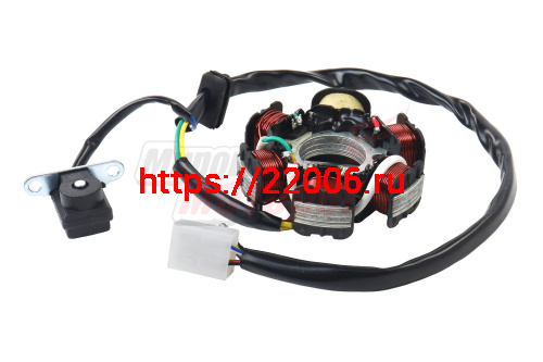 Зажигание Alpha Horse голое (6 катушек, 5 провод, разъёмы: 4+1) (для электрост. двигателей)