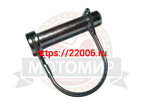 Палец стопорный колеса с защелкой Каскад 10 мм. (Пермь)