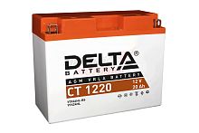 Аккумулятор 12В20Ач DELTA CT1220 (Y50-N18L-A3) (кислотн, герметичный) (обратн полярн) (204*91*159мм)