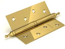 Петля Fuaro (Фуаро) съемная 410/BL-4 100x75x2,5 PB right (латунь) правая БЛИСТЕР