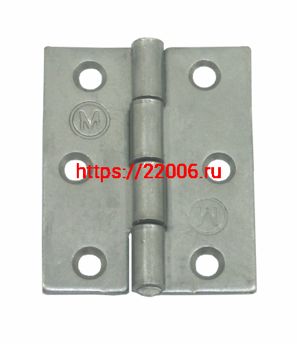 Петля карточная 50x40 б/п