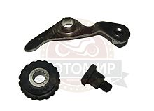 Ролик натяжителя цепи ГРМ с кронштейном 1P56 FMJ (ролик зубч.+рычаг, болт) (D00F043+D00C020+D00F044)